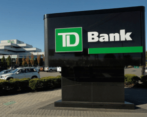 TD Bank sign