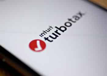 The Intuit Inc. TurboTax application is displayed for a photograph on an Apple Inc. iPhone in Washington, D.C., U.S., on Friday, Feb. 16, 2018. Intuit Inc. is expected to release earnings figures on February 22. Photographer: Andrew Harrer/Bloomberg