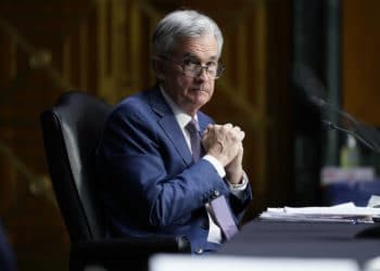Chairman of the Federal Reserve Jerome Powell (Photo by Susan Walsh-Pool/Getty Images)