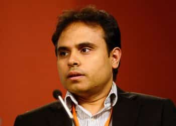 Srikanth Velamakanni 
Image via Bloomberg