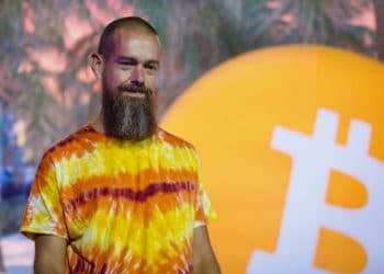 Jack Dorsey speaks at the Bitcoin 2021 conference in Miami, Florida. Photographer: Eva Marie Uzcategui/Bloomberg