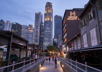 The central business district of Singapore. Photographer: Lauryn Ishak/Bloomberg Mercury