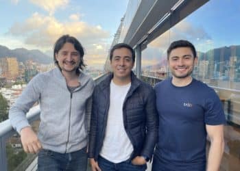 Luis Patt, Esteban Peñaloza, Carlos Guayara Photo by Bloomberg Mercury