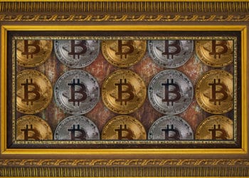 Bitcoin tokens in a frame