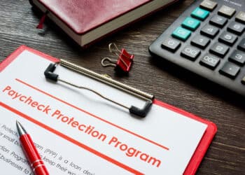 Paycheck Protection Program application form