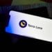 The Terra Luna stablecoin logo on a smartphone Photographer: Gabby Jones/Bloomberg