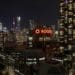 Rogers Communications Inc. logo displayed atop the the company's headquarters in Toronto, Ontario, Canada. Photographer: Cole Burston/Bloomberg