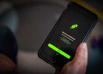 The Robinhood application on a smartphone arranged in Hastings-On-Hudson, New York, U.S., on Friday, Jan. 29, 2021. GameStop Corp. advanced on Friday and was on track to recoup much of Thursdays $11 billion blow after Robinhood Markets Inc. and other brokerages eased trading restrictions on the video-game retailer. Photographer: Tiffany Hagler-Geard/Bloomberg