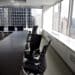 An empty conference room. Photographer: Daniel Acker/Bloomberg