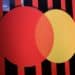 Signage for Mastercard during the Singapore FinTech Festival in Singapore, on Thursday, Nov. 3, 2022. The conference runs through Nov. 4. Photographer: Lionel Ng/Bloomberg