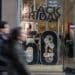 A Black Friday sale sign at an Intimissimi store on Black Friday in New York, US, on Friday, Nov. 25, 2022. US retailers are bracing for a slower-than-normal Black Friday as high inflation and sagging consumer sentiment erode Americans demand for material goods. Photographer: Jeenah Moon/Bloomberg