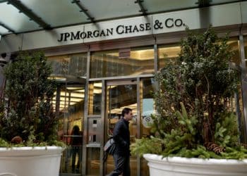 JPMorgan Chase & Co. headquarters in New York, US, on Wednesday, Jan. 18, 2023. JPMorgan Chase & Co., the biggest US bank, said this year's net interest income will be lower than analysts expected as the economy shows signs of slippage. Photographer: Gabby Jones/Bloomberg