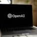 The OpenAI logo on a laptop computer arranged in the Brooklyn borough of New York, US, on Thursday, Jan. 12, 2023. Microsoft Corp. is in discussions to invest as much as $10 billion in OpenAI, the creator of viral artificial intelligence bot ChatGPT, according to people familiar with its plans. Photographer: Gabby Jones/Bloomberg