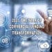 Business Digital Transformation. Future and Innovation Internet and network concept. Technology background.
