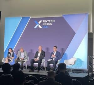 Panelists at Fintech Nexus Panelists at Fintech Nexus