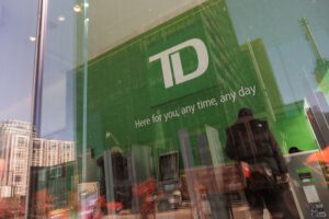 A Toronto-Dominion bank branch. Canadas second largest bank has 800 investment advisers in the country