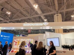 Bank of America booth at Sibos 2023