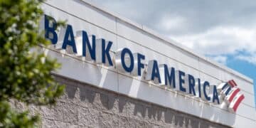 Bank of America branch in Austin, Texas