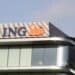 Signage for ING Groep NV at the bank's Cedar campus headquarters at Cumulus Park in Amsterdam, Netherlands, on Wednesday, Feb. 2, 2022. Societe Generale SA has entered into exclusive negotiations with ING to attract its French retail banking customers, as the Dutch lender exits the market. Photographer: Peter Boer/Bloomberg
