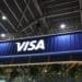Visa Inc. signage during the Singapore FinTech Festival on Nov. 15, 2023.