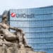 The Unicredit SpA headquarters in Porta Nuova business and shopping district in Milan, Italy, on Monday April. 30, 2024. Italy has grown in attractiveness for both foreigners and its own nationals, offering generous tax breaks including a 100,000 ($106,550) flat tax on income earned abroad. Photographer: Francesca Volpi/Bloomberg