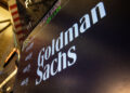 Goldman Sachs signage at the NYSE