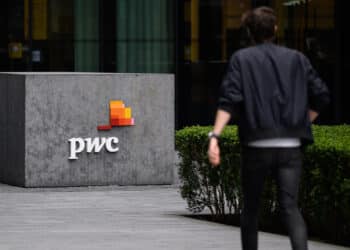 The PWC offices in London. Photographer: Leon Neal/Getty Images