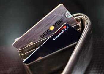 Capital One and Discover credit cards.