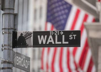 Wall Street, New York.