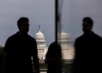 The US Capitol Building in Washington, DC, US, on Saturday, April 5, 2025. Protesters rallied around the US against President Donald Trump and Elon Musk, seeking to defend the country from an administration they say threatens basic civil rights and calling for a halt to efforts to downsize the government. Photographer: Aaron Schwartz/Bloomberg