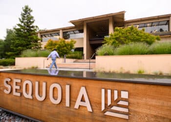 Sequoia Capital offices in Menlo Park, California, US, on Tuesday, June 6, 2023. Venture capital powerhouse Sequoia Capital is breaking up into three entities around the world, splitting the Chinese and US operations as tensions grow between the worlds two largest economies.