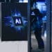An Artificial Intelligence (AI) logo at the Siemens AG booth at the Hannover Messe 2026 trade fair in Hannover, Germany, on Sunday, April 19, 2026. Siemens will prioritize artificial-intelligence investments in the US and China if the European Union doesnt adapt its restrictive regulations, according to Chief Executive Officer Roland Busch.