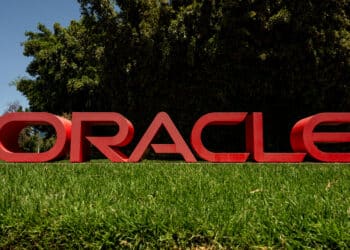 Oracle signage Photographer: David Paul Morris/Bloomberg