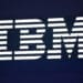 An International Business Machines Corp. (IBM) logo at the Lisbon Web Summit in Lisbon, Portugal, on Tuesday, Nov. 12, 2024. The annual conference gathers key industry figures in technology. Photographer: Zed Jameson/Bloomberg