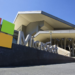 The Microsoft sign outside its headquarters