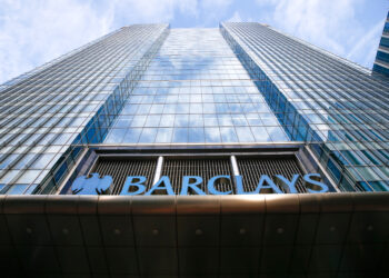 The Barclays Plc headquarters at Canary Wharf in London.