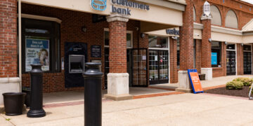 Customers Bank branch in Doylestown, Pa.